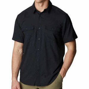 NWT - Columbia Men's James Bay Short Sleeve Woven Shirt - Size M